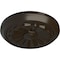 Ekena Millwork Olivia Ceiling Medallion (Fits Canopies up to 2 1/8"), Hand-Painted Stone Hearth, 7 7/8"OD x 1 1/8"P CM07OLSHF - alternate 4
